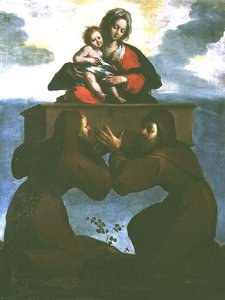 De verschijning van de Madonna Odigitria