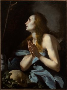 De Berouwvolle Magdalena door Bernardo Strozzi