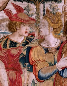 De sferen: Hercules ondersteunt de hemelsfeer door Bernart van (attr. to) Orley