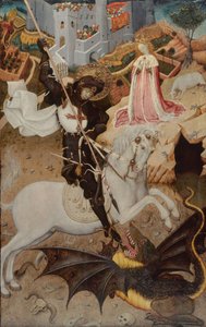 Sint Joris Doodt de Draak, 1434-1435 door Bernat Martorell the Elder