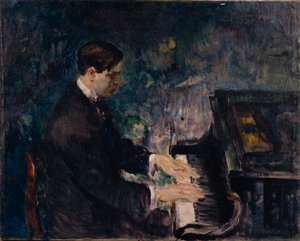 Nils Larsen speelt