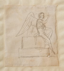 De Engel op het Sarcofaag van Christus door Bertel Thorvaldsen