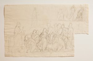 De instelling van Eucharistie door Bertel Thorvaldsen