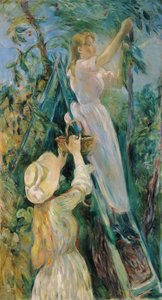 Frans:  Le Cerisier door Berthe Morisot
