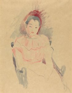 Zittend meisje, 1894