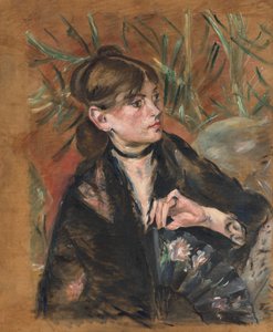 Meisje met Blond Haar door Berthe Morisot