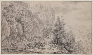 Bergachtig landschap
