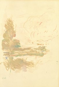 Reflecties in de Seine, 1890