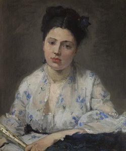 Jonge Vrouw (Jeune Femme) 1871 door Berthe Morisot
