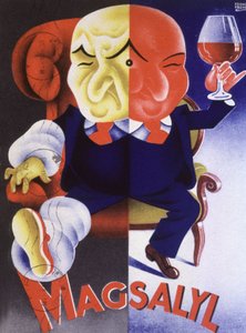 Magsalyl, jichtmedicijn (poster)