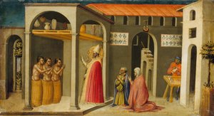 Sint Nicolaas Wekt Drie Jongeren tot Leven, 1433-35