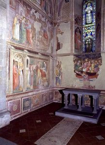 Het leven van de Maagd Maria, fresco cyclus uit een apsiskapel