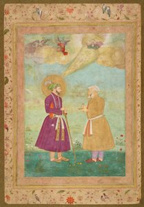 Shah Jahan met Asaf Khan uit het Late Shah Jahan Album