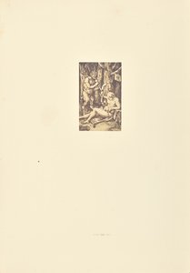 De familie Satyr door Bisson Frères