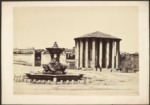 [Tempel van Vesta - Rome]. door Bisson Frères