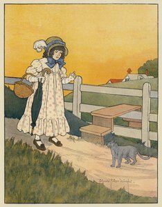 Poes en koningin door Blanche Fisher Wright