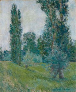 Frans: Populierenlandschap bij Giverny