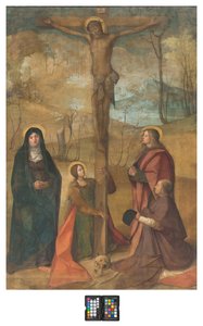 Jezus Christus Kruisiging, Boccaccio Boccaccino door Boccaccio Boccaccino