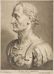 Julius Caesar, eeuwigdurend dictator, uit Twaalf beroemde Griekse en Romeinse mannen