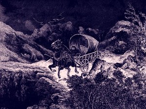 California wagenrit bij nacht door Bohuslav Kroupa