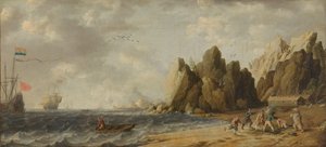 Denkbeeldige Inham in Zuidelijke Arctische Wateren in de Zomer door Bonaventura Peeters (I)