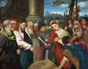 Christus en de overspelige vrouw