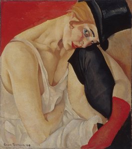 Dame met hoge hoed, 1919