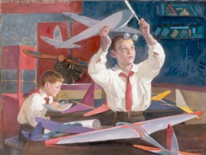 Jonge aerodynamische pioniers