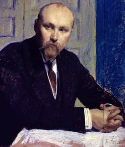 Portret van Nikolay Rerich (1874-1947)