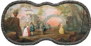 Astronomie, 1754 door Boris Vasilyevich Sukhodolsky