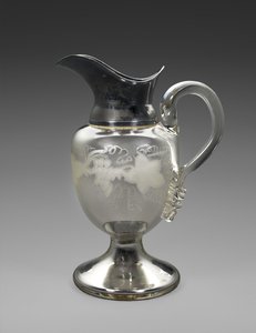 Kan, ca. 1865-1871 door Boston Silver Glass Company
