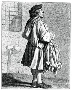 Konijnenvellen!, 1737-1742 door Bouchardon