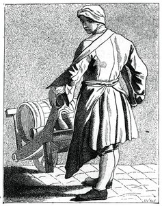 Reizende azijnfabrikant, 1737-1742