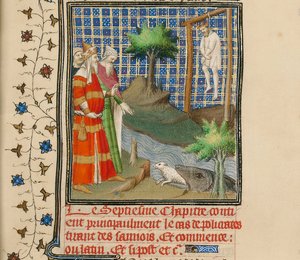 Polycrates Opgehangen, ca. 1413-1415