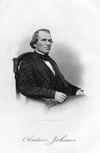 Andrew Johnson, 16e president van de Verenigde Staten door Brady