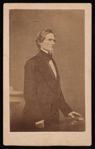 Portret van Jefferson Davis 1808-1889, 1887 door Brady