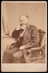 Portret van John Angel James Creswell, voor 1891 door Brady