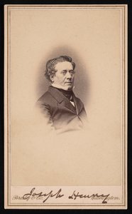 Portret van Joseph Henry 1797-1878, tussen 1858 en 1869 door Brady