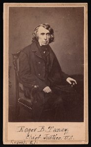 Portret van Roger Brooke Taney 1777-1864, voor 1864 door Brady