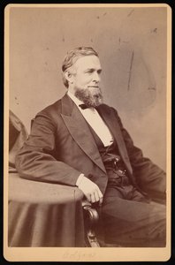 Portret van Schuyler Colfax 1823-1885, Voor 1885 door Brady