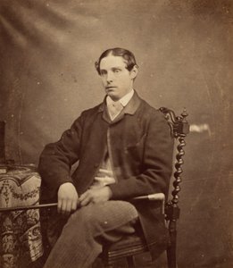 Portret van een man,c. 1855 (foto)
