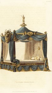 Een veldbed voor een militaire officier door British School