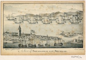 Een reeks schetsen, uitzichten in Groot-Brittannië, het Continent en Amerika 1772-1778 door British School