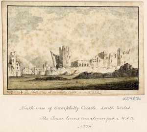 Een reeks schetsen, uitzichten in Groot-Brittannië, het Continent en Amerika 1772-1778 door British School