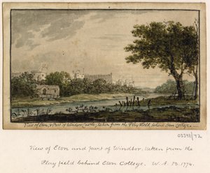 Een reeks schetsen, uitzichten in Groot-Brittannië, het Continent en Amerika 1772-1778 door British School
