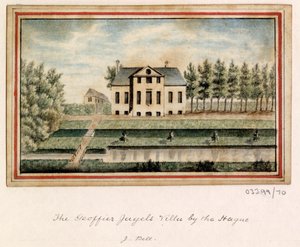 Een reeks schetsen, uitzichten in Groot-Brittannië, het Continent en Amerika 1772-1778 door British School