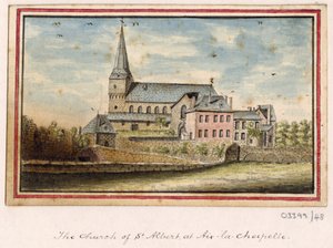 Een reeks schetsen, uitzichten in Groot-Brittannië, het Continent en Amerika 1772-1778 door British School