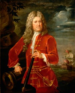 Admiraal Nicholas Haddock (1686-1746), c.1742-43 door British School