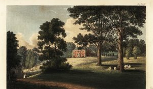 East Cowes Castle, Isle of Wight, de zetel van architect John Nas