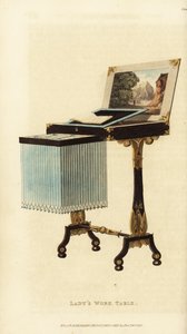 Elegante damestafel, Regency tijdperk door British School